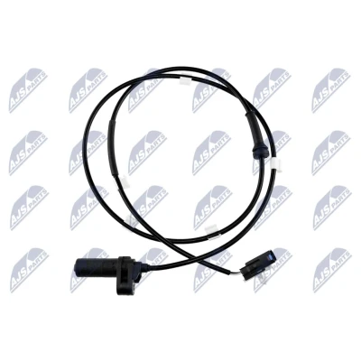 Afbeelding van NTY HCA FR 029 ABS sensor Achteras links Inductie 2 polig 1280mm 1350mm 44mm D vorm