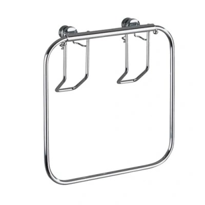 Afbeelding van Wenko Handdoekring Classic 17 X 4 Cm Staal Chroom
