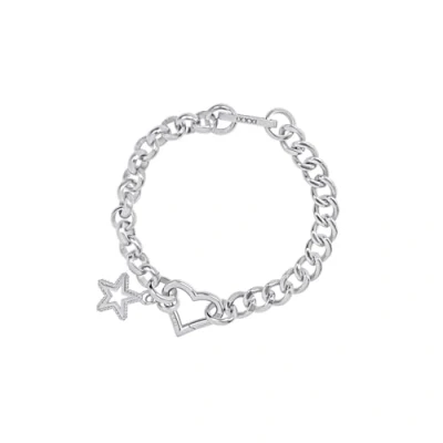 Afbeelding van iXXXi Connect Samengestelde armband Monique Zilver 17cm