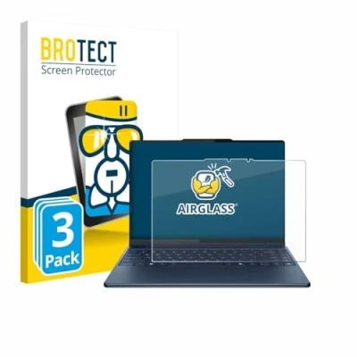 Afbeelding van BROTECT Screenprotector voor Lenovo Yoga Pro 9i Gen 10 Aura Edition 16&quot; Folie Beschermfolie Beschermglas transparant (3 Stuks)