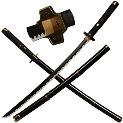 Afbeelding van LQZJG Anime Bamboe Zwaard Katana Cosplay，Roronoa Zoro Yubashiri，103 cm/40 inch