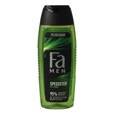 Afbeelding van 6er Pack Fa Men 2 in 1 Douchegel voor Lichaam &amp; Haar Speedster 250 ml