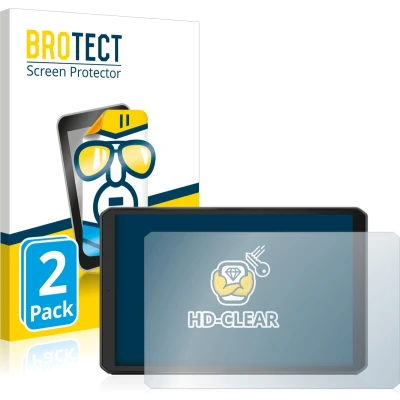 Afbeelding van BROTECT Screenprotector voor Garmin dezl LGV1010 Folie Beschermfolie transparant (2 Stuks)