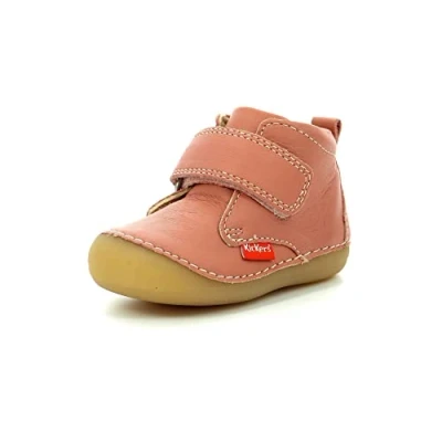 Afbeelding van Kickers Sabio uniseks kind Oxford instapschoen,Pink Rose Antique Perm 132,18 EU