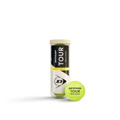 Afbeelding van Tennisbal Dunlop Tour Brilliance 3 Tin (Doos 24x3) 2025