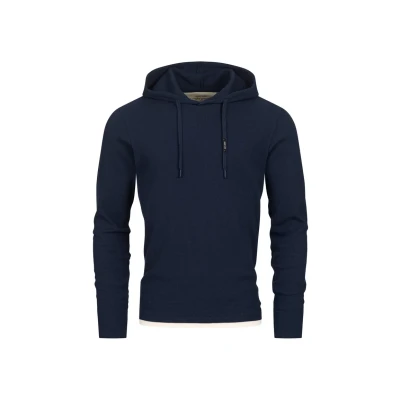 Afbeelding van Indicode Jeans Hoodie, Heren, Maat: Small, Navy