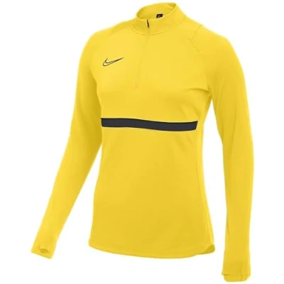 Afbeelding van Nike Performance Academy DRIL Sweater, Dames, Maat: Medium, Tour yellow/black/anthracite/black