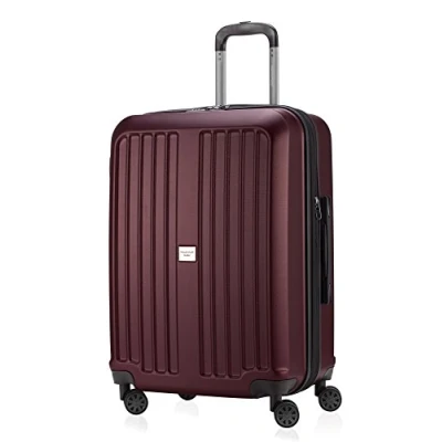 Afbeelding van HAUPTSTADTKOFFER XBERG koffer trolley reiskoffer hard shell mat (S, M, L), bordeauxrood mat, 65 cm, Middelgrote