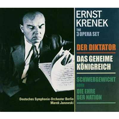 Afbeelding van RIAS Kammerchor, Deutsches Symphonie Orchester Berlin, Marek Janowski Krenek: Der Diktator/Das Geheime Königreich/Schwergewicht (2 CD)