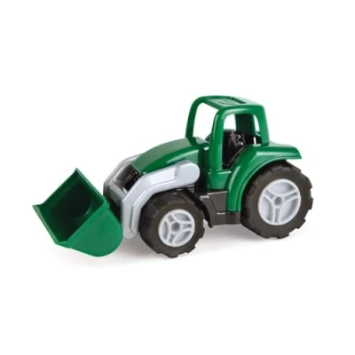 Afbeelding van Lena Workies Mini Compact Tractor met voorlader 14cm