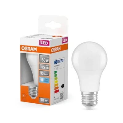 Afbeelding van OSRAM LED lamp Lampvoet: E27 Koel wit 4 K 8,5 W mat STAR