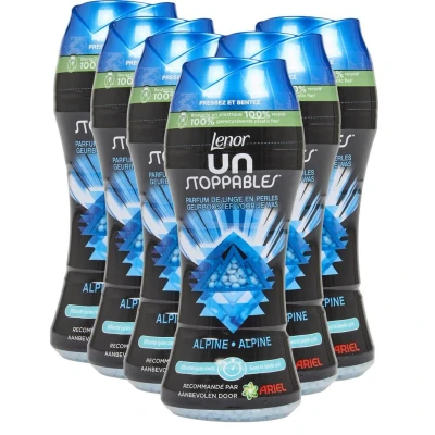 Afbeelding van 6er Pack Lenor Wasverzachter Parels Alpine 224g
