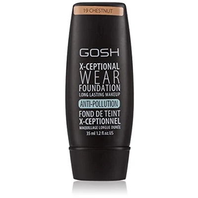 Afbeelding van Gosh Copenhagen Foundation Plus + 30 ml, kastanje, 1 stuk