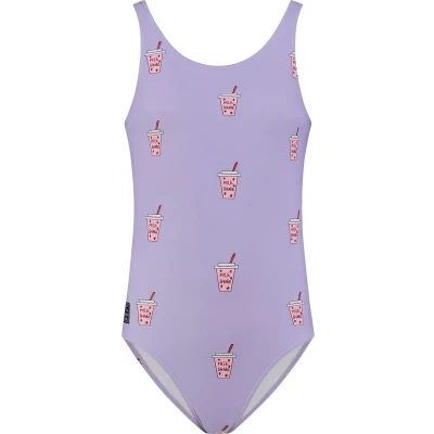 Afbeelding van Son of a Beach Milkshake Lila Meisjes Badpak maat 146 152 Paars