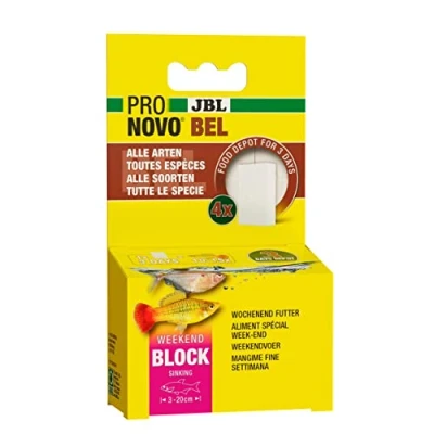 Afbeelding van Jbl Pronovo Bel Weekenvoer Vissenvoer 4 Blokken