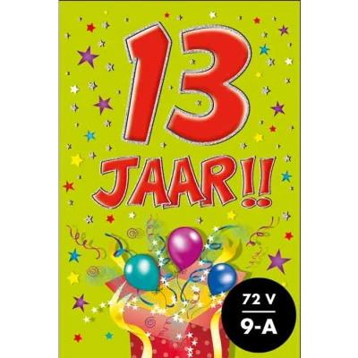 Afbeelding van Kaart That funny age 13 jaar TFA016