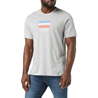 Afbeelding van Levi&#039;s Ss Relaxed Fit Tee T shirt Mannen, Center Mhg, XS