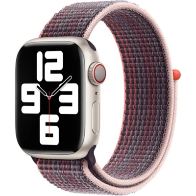 Afbeelding van Apple Watch Strap 45mm Elderberry Sport Loop