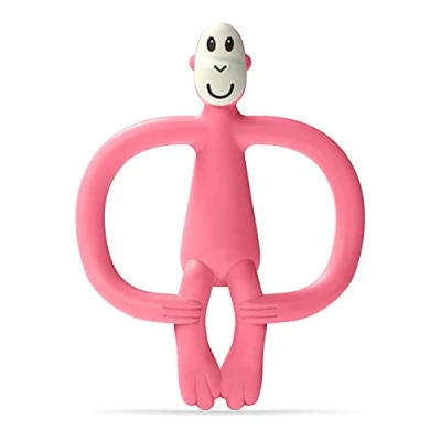 Afbeelding van Matchstick Monkey Bijtring aap, roze