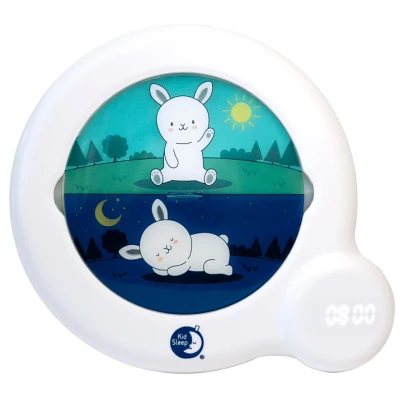 Afbeelding van KidSleep Classic Essential Wit LED Slaaptrainer en Kinderwekker 0025