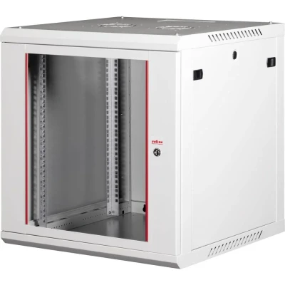Afbeelding van ROLINE 19 inch wandbehuizing Basic Plus 12U, 600x600 BxT grijs