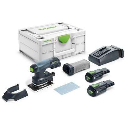 Afbeelding van Festool RTSC 400 3,0 I Plus Accu Vlakschuurmachine 18V 3.0Ah in Systainer 577686