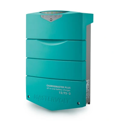 Afbeelding van Mastervolt ChargeMaster Plus 12 75/3 acculader 75A, 3 uitgangen