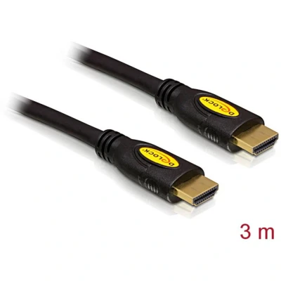 Afbeelding van Delock 82454 Kabel High Speed HDMI met Ethernet A male &gt; 4K 3,0 m