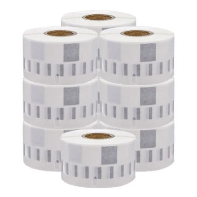 Afbeelding van Huismerk 10x Dymo 99013 / S0722410 compatible transparante labels, 36 mm x 89