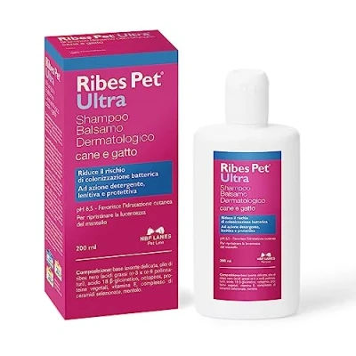 Afbeelding van Nbf Lanes Ribes Pet Ultra Shampoo 200 ml