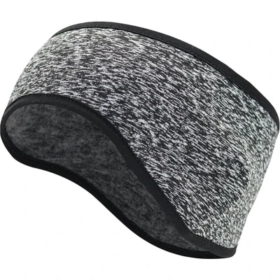 Afbeelding van Without Lemon Winter Polar Fleece Hoofdband Unisex Headband Outdoor Wandelen Hardlopen Fietsen Skiën Vakantie Warm Grijs