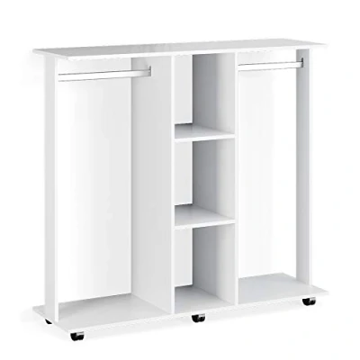 Afbeelding van Vicco Kledingopslagkast &quot;Robbie&quot;, Wit, 130 x 120 cm