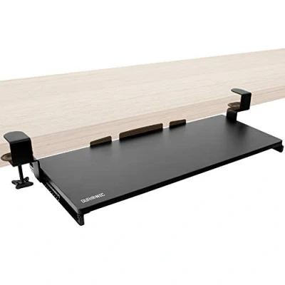 Afbeelding van Duronic DKTPX2 toetsenbordladen en platform, lade onder het bureau voor toetsenbord muis, ergonomische oplossing, schuifschuiflade, eenvoudige montage