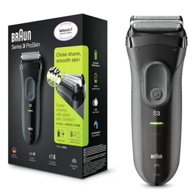 Afbeelding van Braun Series 3 ProSkin 3000s Elektrisch Scheerapparaat