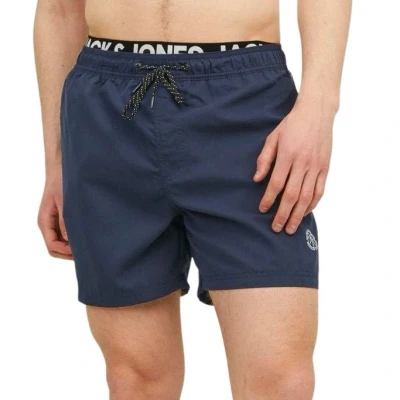 Afbeelding van Jack &amp; Jones Zwemshorts, Heren, Maat: XS, Navy blazer