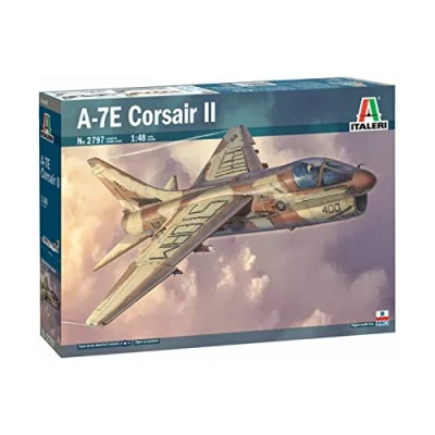 Afbeelding van 1:48 Italeri 2797 A 7E Corsair II Plastic Modelbouwpakket