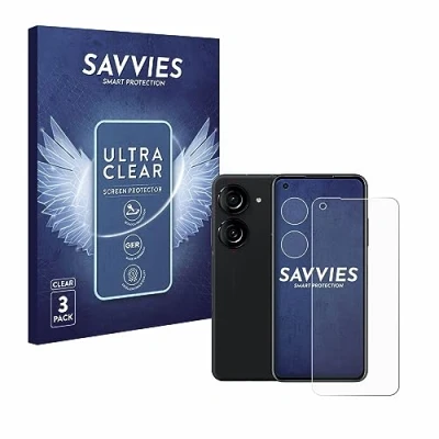 Afbeelding van Savvies (6 Stuks) Schermbeschermer voor ASUS ZenFone 10 (Voor+Camera) Screen Protector Ultra Transparant