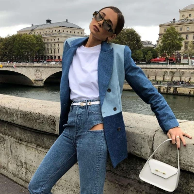 Afbeelding van Skinny Leren Riem voor Vrouwen Dunne Taille met Metalen Gesp Jurken, Jeans en Broeken (Wit)