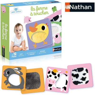 Afbeelding van Nathan 31444 boerderij om aan te raken educatief spel
