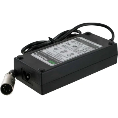Afbeelding van TranzX acculader Elektrische fietsoplader 36V 2A 5 pins