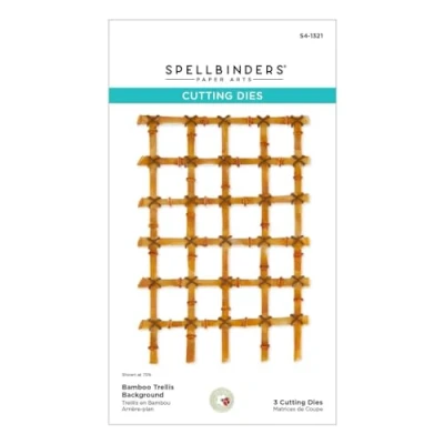 Afbeelding van Spellbinders Bamboo Trellis Background Etched Dies (S4 1321)