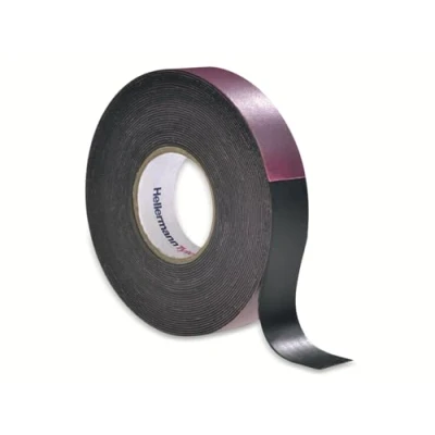 Afbeelding van HellermannTyton HTAPE POWER600 19x6.7 NR BK (6.7) 711 10200 Plakband (l x b) 6.7 m 19 mm 1 stuk(s)