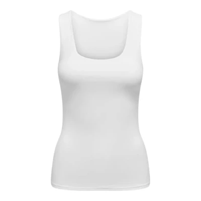 Afbeelding van Onlea S/L 2 Ways Fit Top JRS Noos, wit (bright white), S