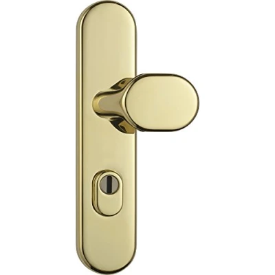 Afbeelding van ABUS Deurbeveiliging KLZS714 MS messing met cilinderbescherming rond, 12243