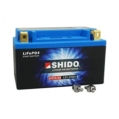 Afbeelding van Shido Lithium Accu LTX7A BS