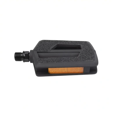 Afbeelding van M Wave platformpedaal anti slip reflectie 8,6 x 9,6 cm zwart