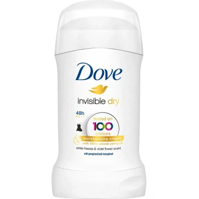 Afbeelding van 6x Dove Deodorant Stick Invisible Dry 40 ml