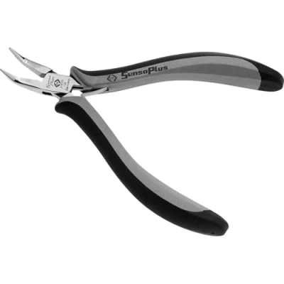Afbeelding van C.K T3767D 120 ESD Spitsbektang 45 gebogen 130 mm