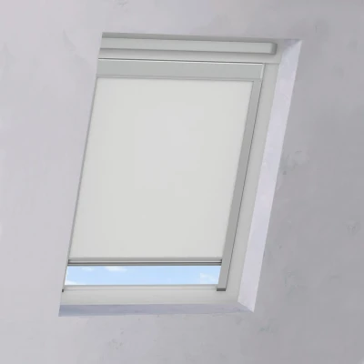 Afbeelding van Dakraam Rolgordijn Smart Wit 4 973x940cm (Wit)