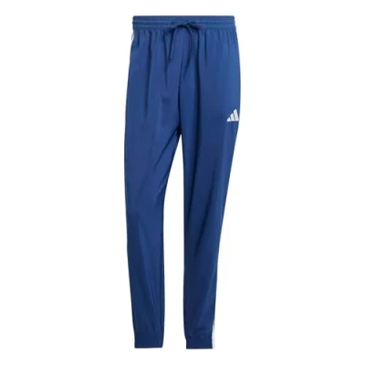 Afbeelding van adidas Performance Trainings 3 Stripes Trainingsbroek, Heren, Maat: XXL, Dark blue white